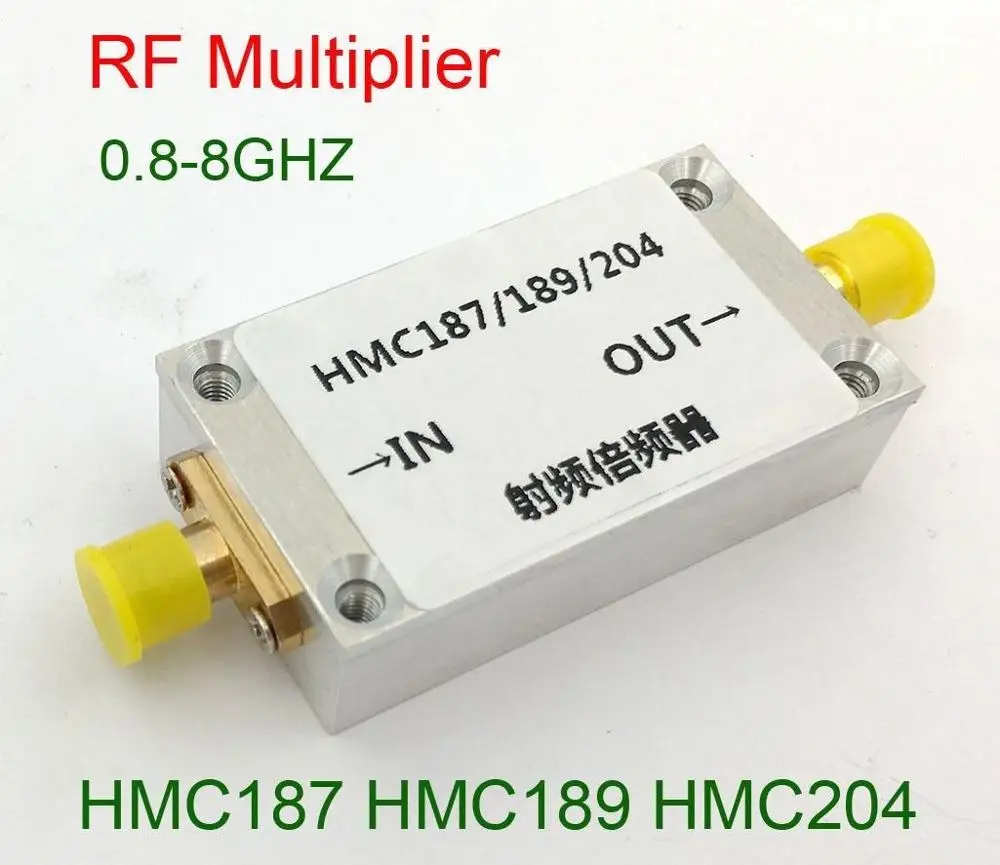 

DYKB HMC187 HMC189 HMC204 0.8GHZ-8GHZ frequency doubler RF Multiplier max 8000Mhz for HAM radio Amplifier LAN