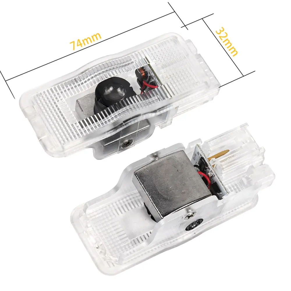 2 шт. светодиодный двери автомобиля Добро пожаловать лампы-проекторы логотипа Ghost