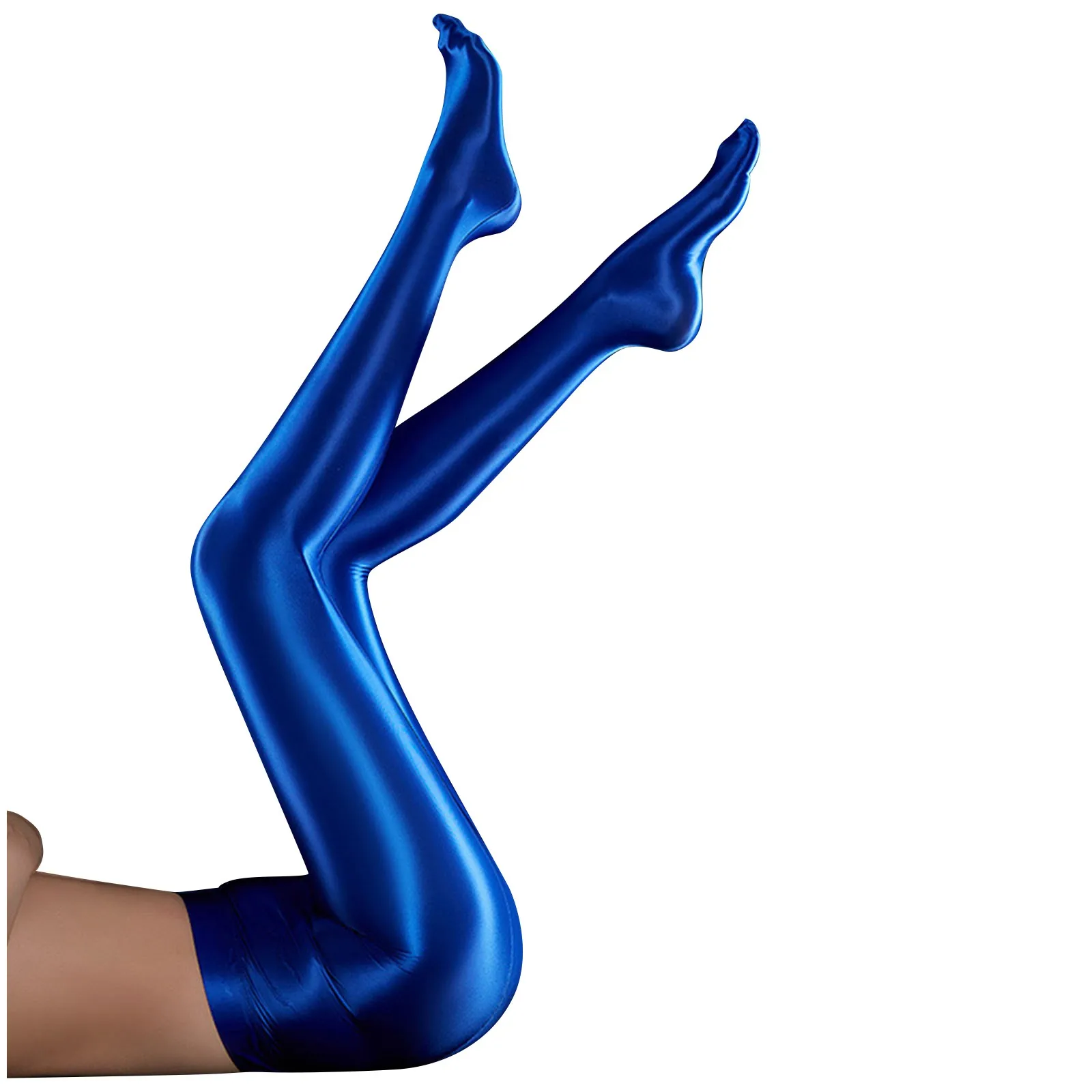 

40# Skinny Solid Color Leggings Seamless Opaque Tights Sexy Breathable Yoga Pants Full Length Fitness High Waist Trousers