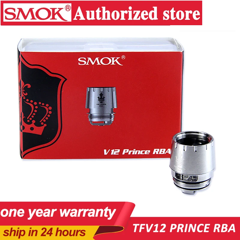 Original SMOK TFV12 PRINCE RBA Coil with resistance 0.25ohm Head fit for TNAK/ MAG KIT/X-Priv Kit | Электроника