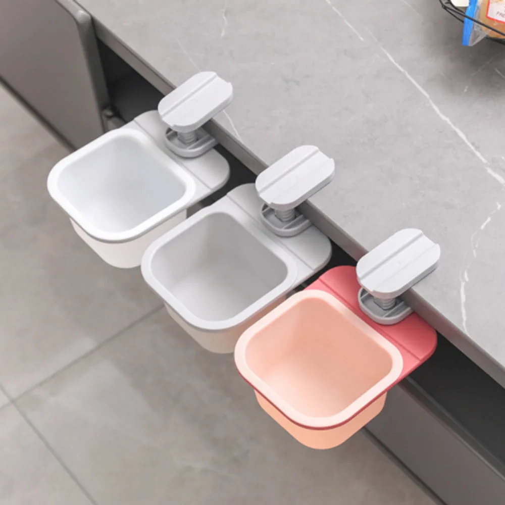 

Kitchen Hidden Waste Bin Rotating Table Under Vegetable Residue Bucket