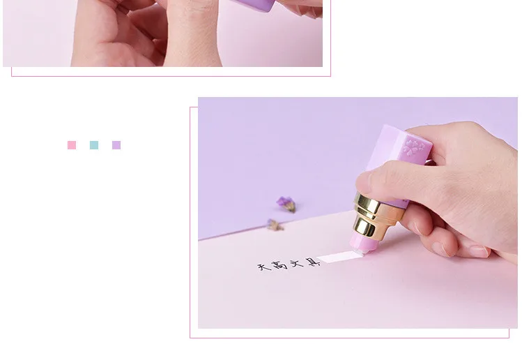 Новое поступление Kawaii губы белая Корректирующая лента для изучения работы корректор наклейки детский подарок школьные офисные канцелярские принадлежности