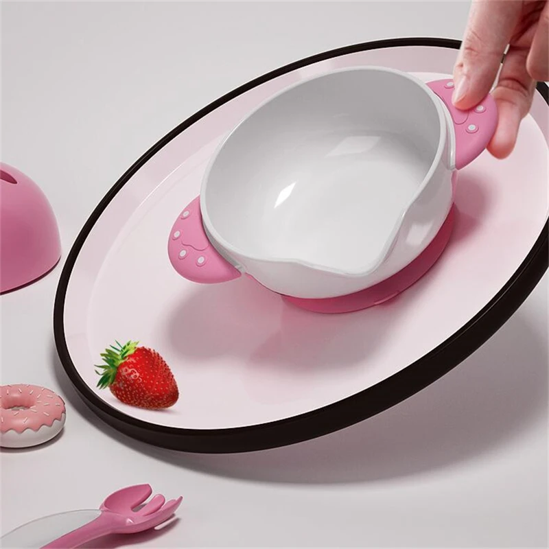 6 шт./компл. детская присоска миска для кормления детей малышей обучающая тарелка