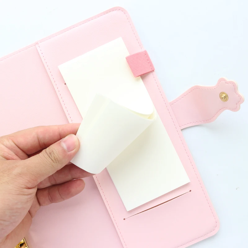 Милые Креативные спиральные блокноты Domikee в форме кота для школы и офиса 6 колец