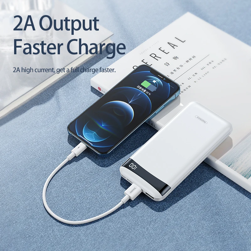 Remax RPP-258 QC3.0 PD 10000mAh Power Bank Fast Charging USB Type C Portable Mobile Charger | Мобильные телефоны и