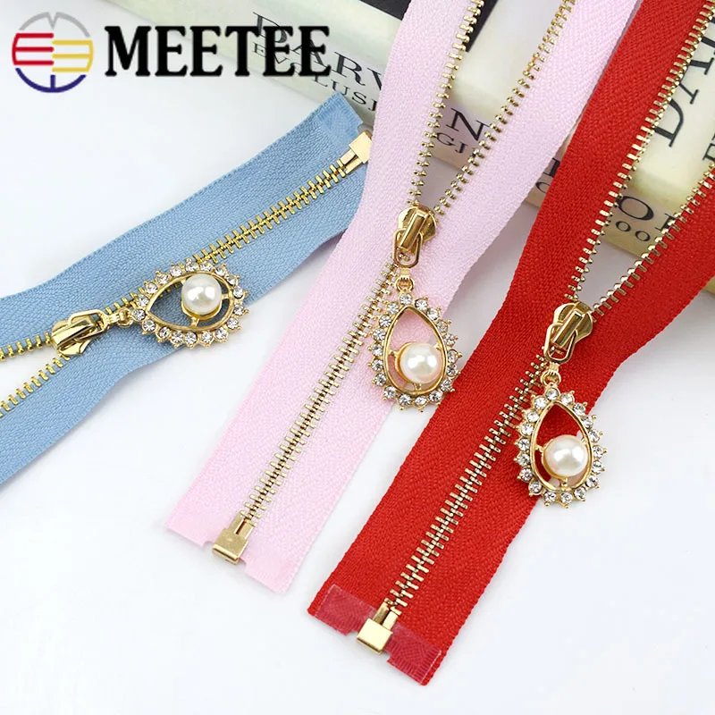 Металлическая молния Meetee 3 # 40 см 50 60 70 | Дом и сад