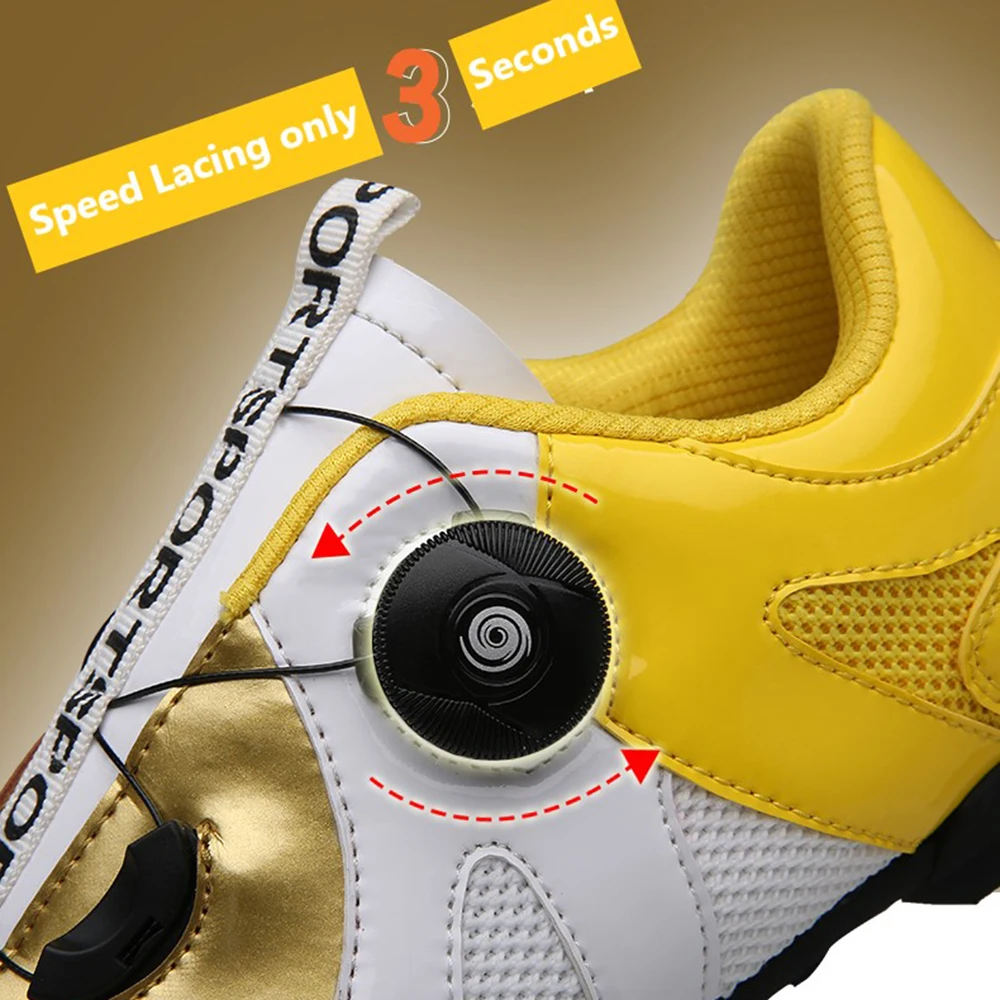 

New MTB Road cycling Self-Locking Shoes Professional Mountain Bike Breathable Bicycle Racing Self-Locking Shoes Tenue Vtt Homme