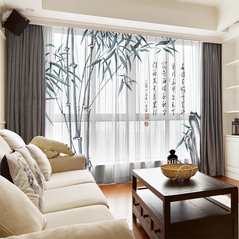 

Шифоновая прозрачная занавеска для спальни, гостиной, горного холма, реки, лодки, цвета хаки, серый, коричневый, розовый, синий