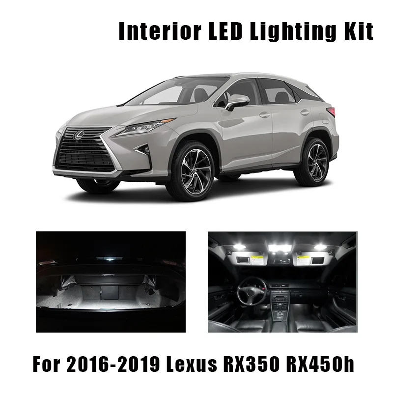 10 шт. белые светодиодные с Canbus лампы Интерьер БАГАЖНИК Грузовой двери светильник