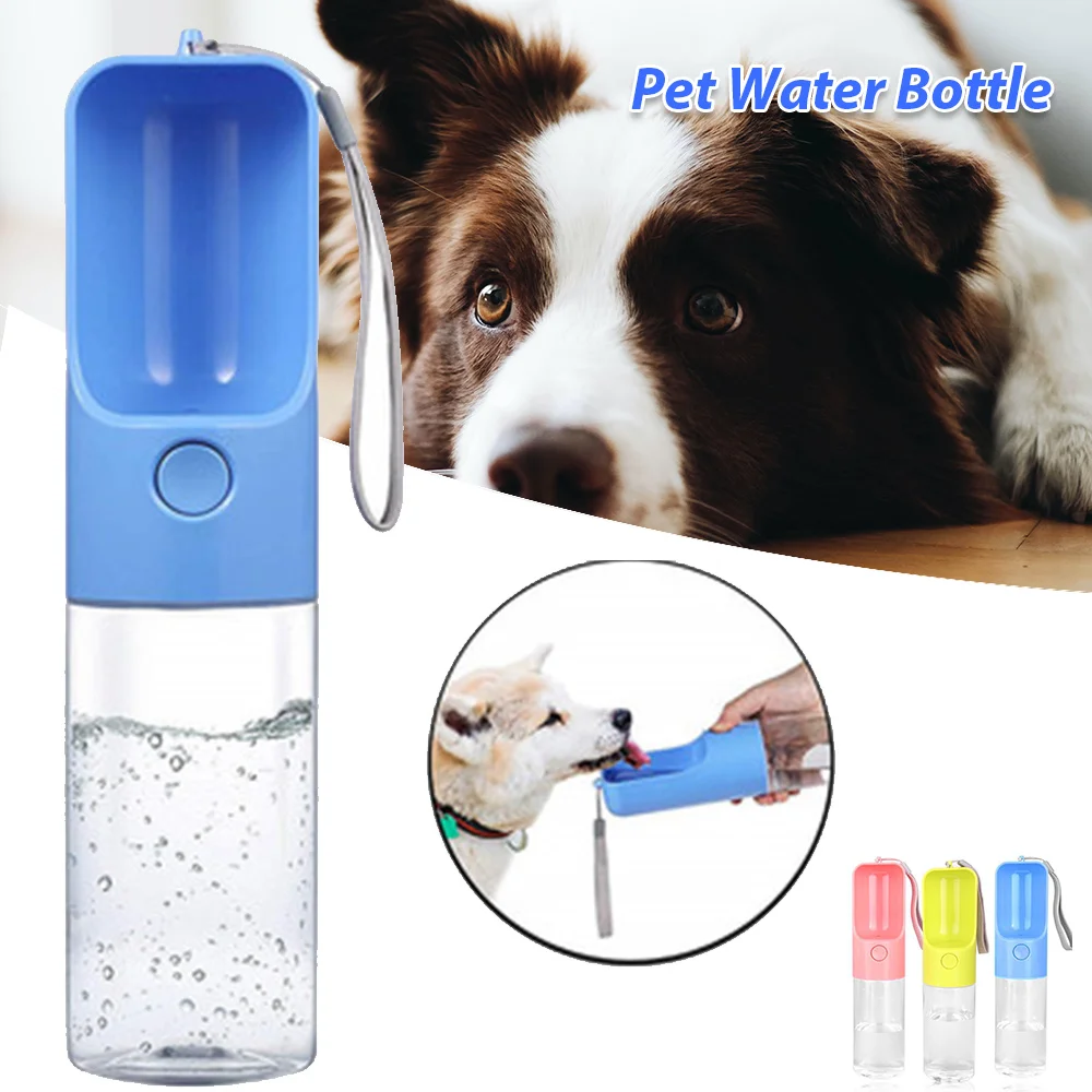 

Portable Dog Water Bottle Dog Water Bowl Pet Water Dispenser Dog Puppy Travel Outdoor Walking Water Bottle Water Bottle Feeder
