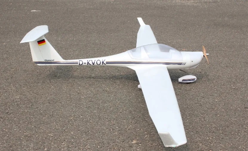 Радиоуправляемый планер Super Dimona 2400 мм wingspan PNP|glider aircraft for sale|glider plane saleplane |