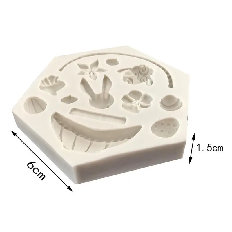 

3D Flower Basket Silicone Mould Cake Fondant Decoration Easter Bunny Egg Mold Chocolate Mold Baking Tool
