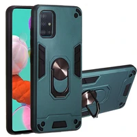 for samsung galaxy a51 a71 armor shockproof case magnetic ring stand hard pc protective back cover for galaxy a81 a91 a41 a21s