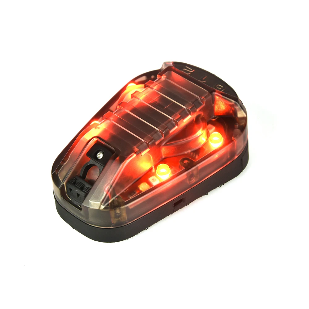 Murah Elemen Airsoft Baru HEL-Bintang 6 Gen III Helm Sinyal IR Hijau Merah Lampu Senter Taktis Tahan Air Survival Lampu Magic Tape