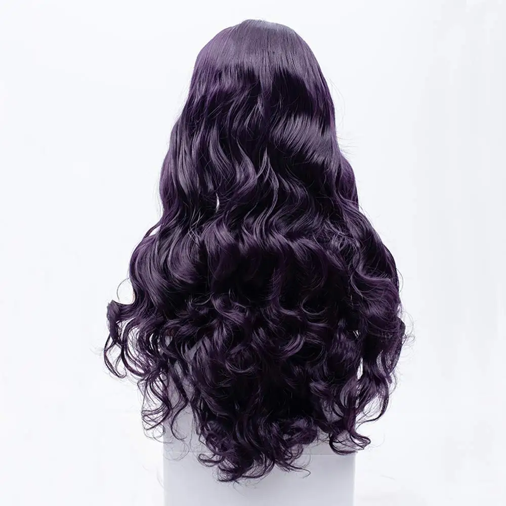 Женский парик из синтетического кружева Charisma темно фиолетовый термостойкий с