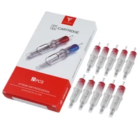 newest 10pcs disposable sterilized tattoo cartridge needles for semi permanent makeup tattoo machine 7rm9rm11rm13rm15rm 0 10