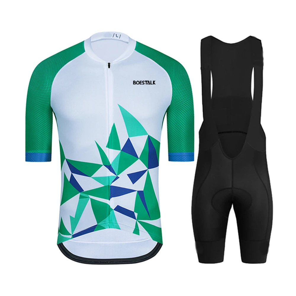 

Новинка 2021 г., тонкий костюм BOESTALK из Джерси с коротким рукавом для езды на велосипеде, мужские и женские костюмы для езды на шоссейном велоси...
