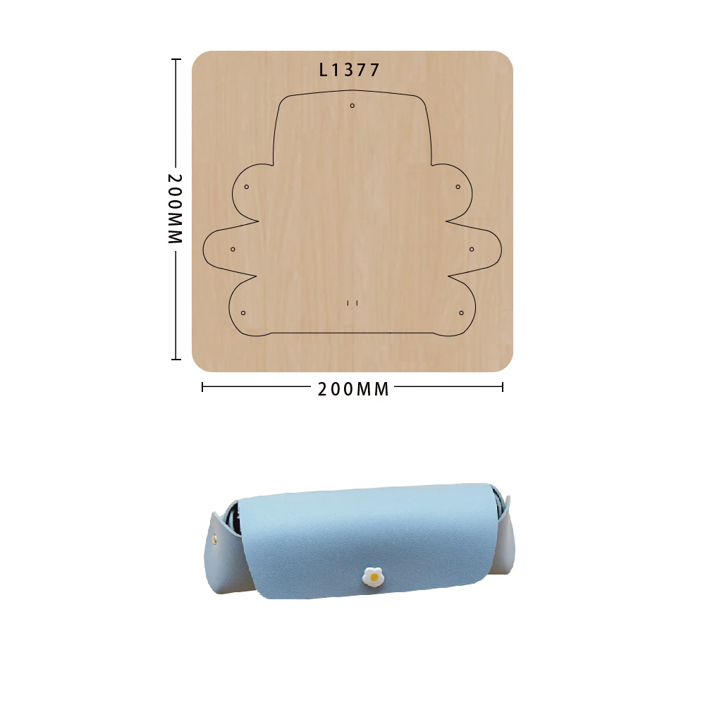 

Wood Die Cutting Diy Die Cut Scrapbooking Templat Leather Stamp Making Decor Supplies Dies Templat Pen Box Knife Mold Decoration