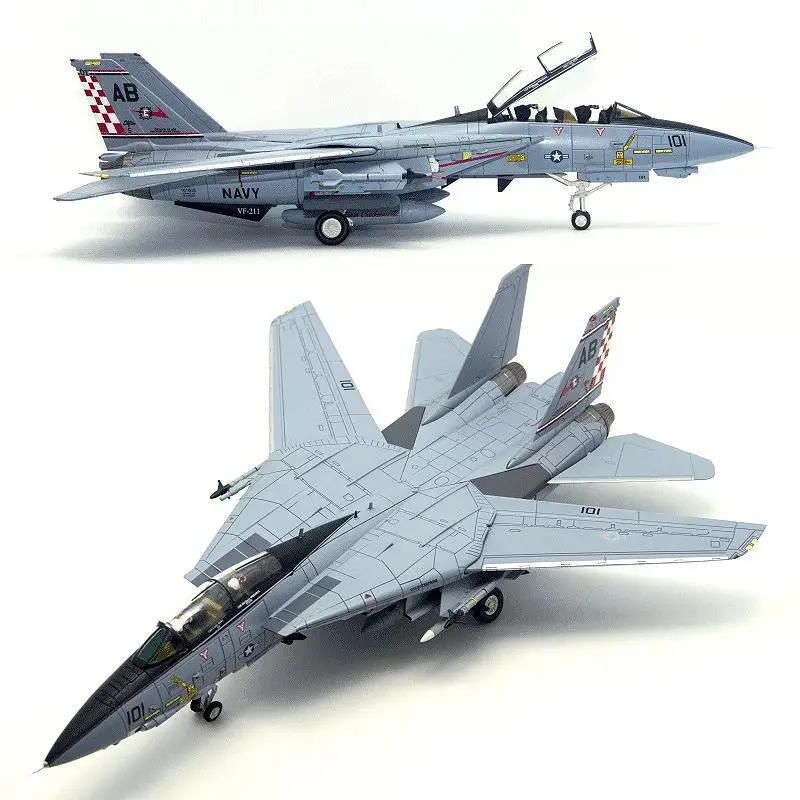 Хобби Мастер США Grumman F-14 Tomcat 1/72 литой самолет модель самолета