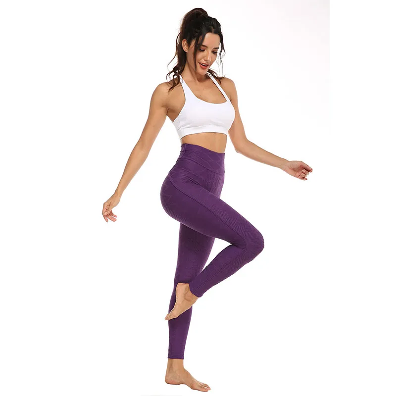 

Женские леггинсы для занятий йогой с высокой талией, эластичные дышащие штаны для йоги для женщин, бесшовные леггинсы для пота, женские леггинсы для фитнеса