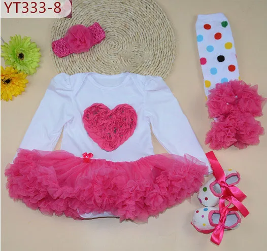 4 шт./комплект детское боди с юбкой пачкой и оборками|birthday girl bodysuit|leg warmer outfitsbirthday