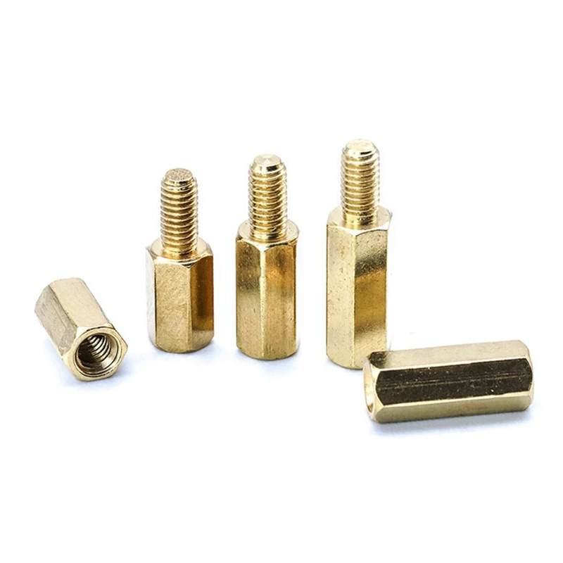 

910Pcs M3 Male Female Hex Brass Standoff Spacer with Pan Head Screw Nut and Washer Assortment Kit Motherboard Standoff