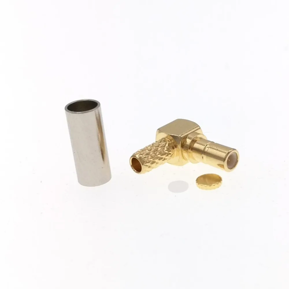 Ssmb мужчина обжимный прямой угол RF разъем для RG316 RG174|connectors bracelets|connector switchconnector xlr |