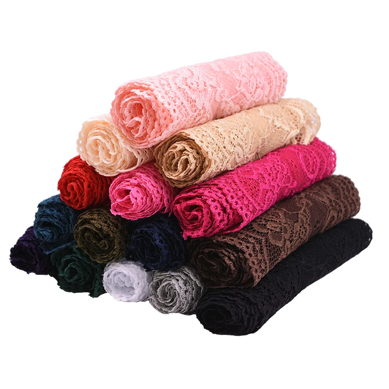 Цветная нейлоновая кружевная лента для одежды 15 см в ширину ручная работа рулон