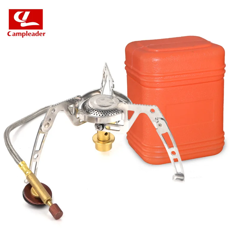 Ветрозащитная газовая горелка для кемпинга портативная кемпинговая плита