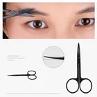 Ножницы маникюрные из нержавеющей стали, ножницы-триммер, для эпиляции ресниц, носа, волос