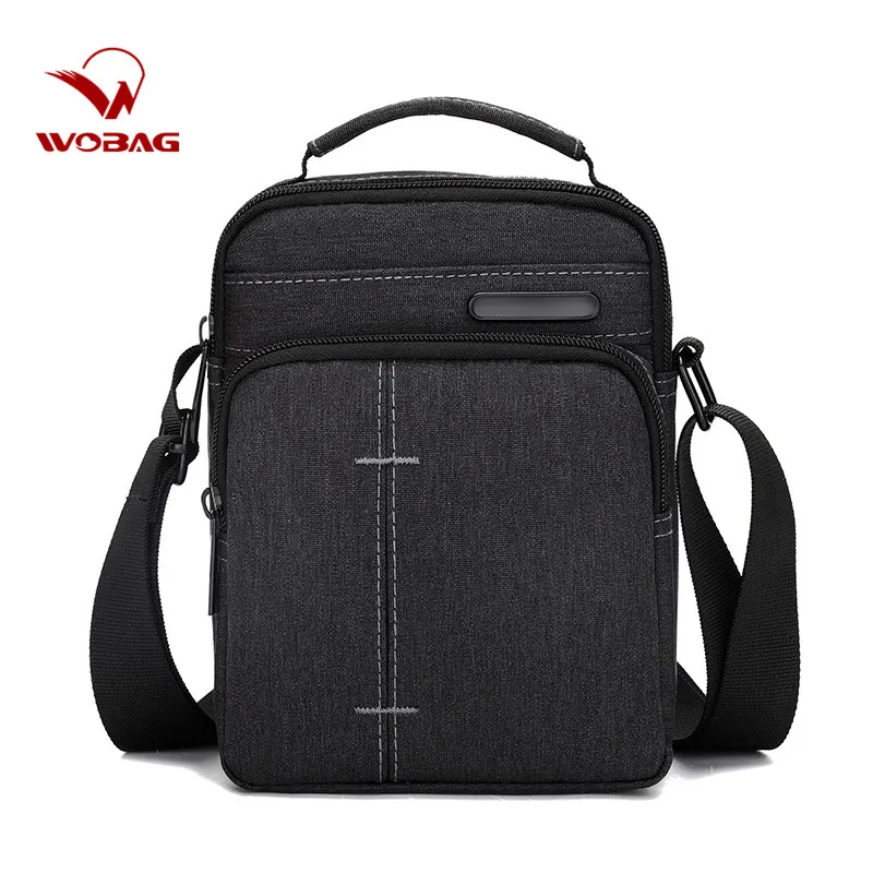 Новая модная мужская нейлоновая сумка на плечо Повседневная дорожная через