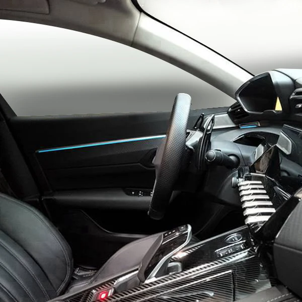 Для Peugeot 3008 5008 GT 2017-2019 автомобильный Стайлинг рулевое колесо DSG весло