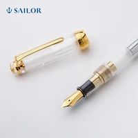sailor transparent model 14k 21k gold 9096 9097 9237 large pg flat top classic pen