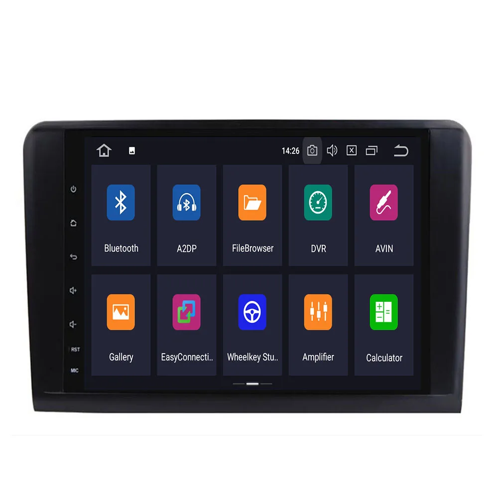 Android 9,0 4G 64G Автомобильный gps для Mercedes Benz ML GL W164 ML350 ML500 GL320 Радио Стерео навигация без DVD плеер