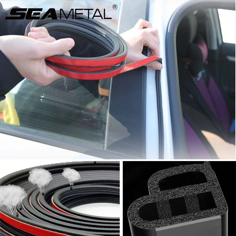 Автомобильные уплотнительные полосы типа L двухслойная наклейка для