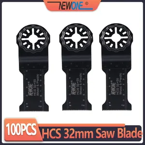 NEWONE 32 мм удлиненные лезвия пилы HCS Starlock для осциллирующей системы Starlock многофункциональные инструменты STARLOCK электрический триммер для резки древесины