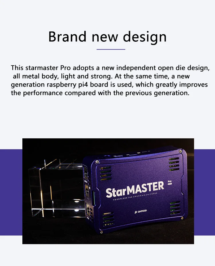 Caixa de Guia de Popa Qhyccd Starmaster Drahtlose Caixa Qhy Blau Acessível Terminal Kamera Pro 4 Qhyccd starmaster pro drahtlose caixa qhy blau