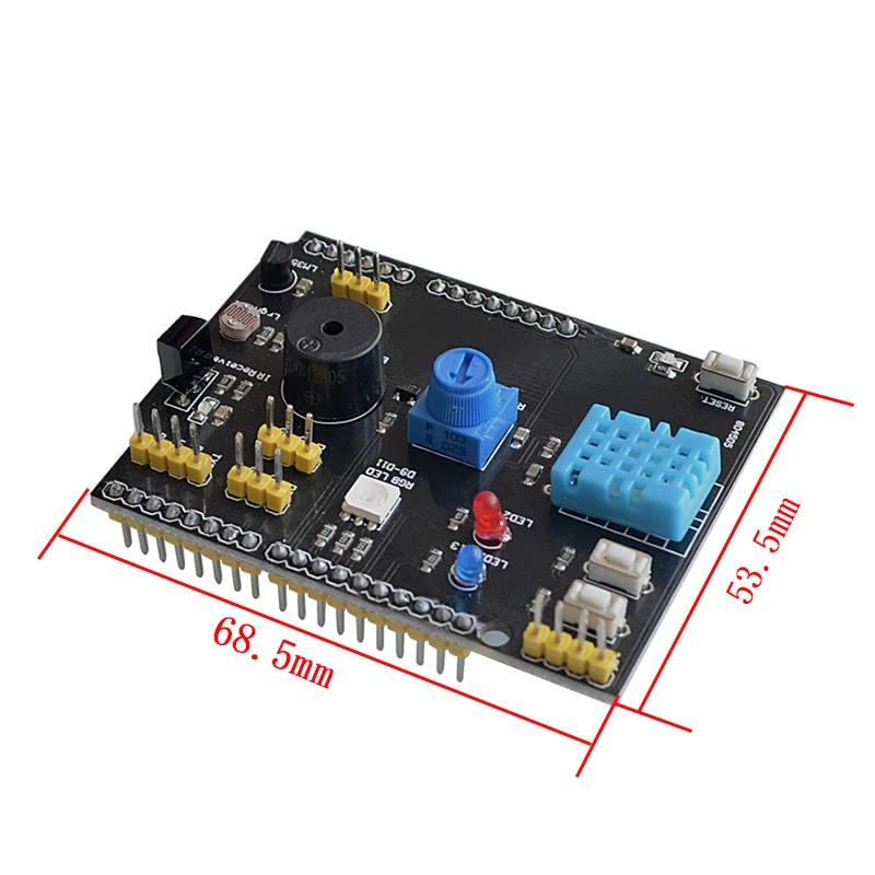 DHT11 LM35 датчик температуры и влажности Многофункциональный Адаптер платы