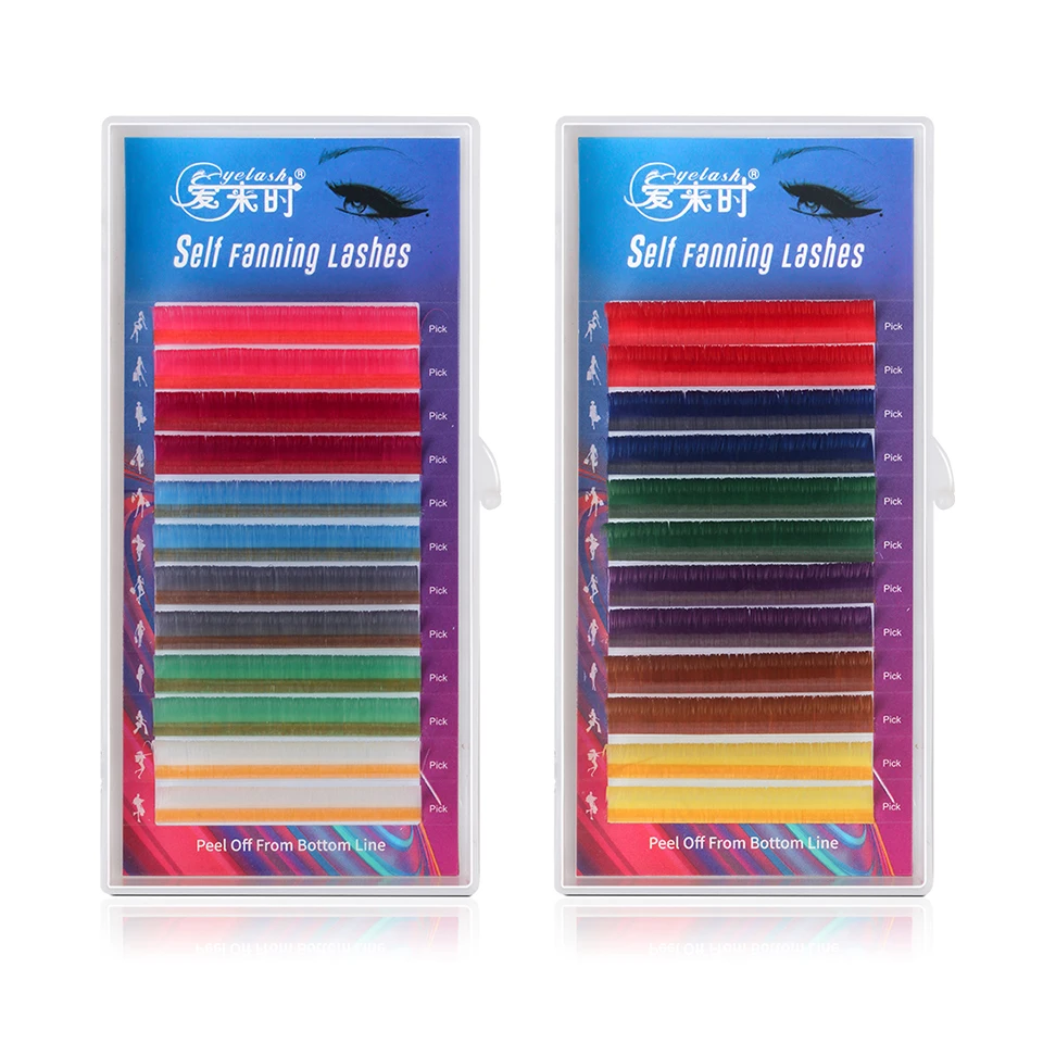 

Ресницы для наращивания, шелковые, для объемного наращивания