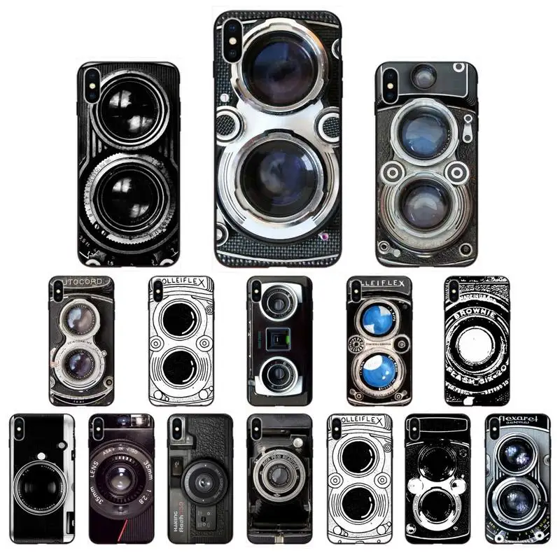 

Yinuoda Cool Pattern Broken Camera Phone Case for iphone 11 12 Mini Pro Max X XS MAX 6 6s 7 8 Plus 5 5S 5SE XR SE2020