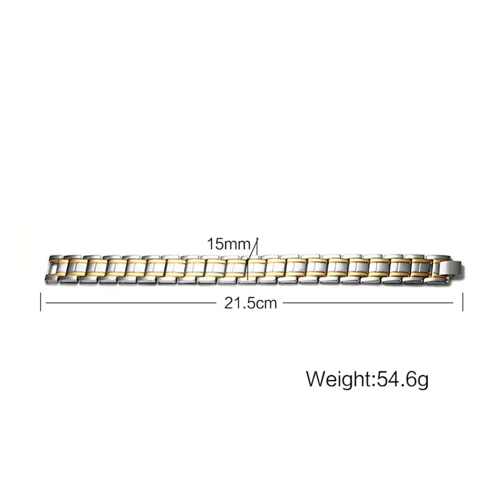 

Popular Magnetic Health Care Chain Bracelet Trendy Charming Fashionable Jewelry Man Woman Link Chain Ornaments All-match Style