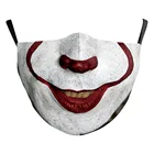 Новинка, маски пеннивайза для косплея Стивена Кинга оно, Джокер оно, Вторая глава, Клоун, ужас, забавная маска для вечевечерние, Хэллоуина, маскарада, Пыленепроницаемая