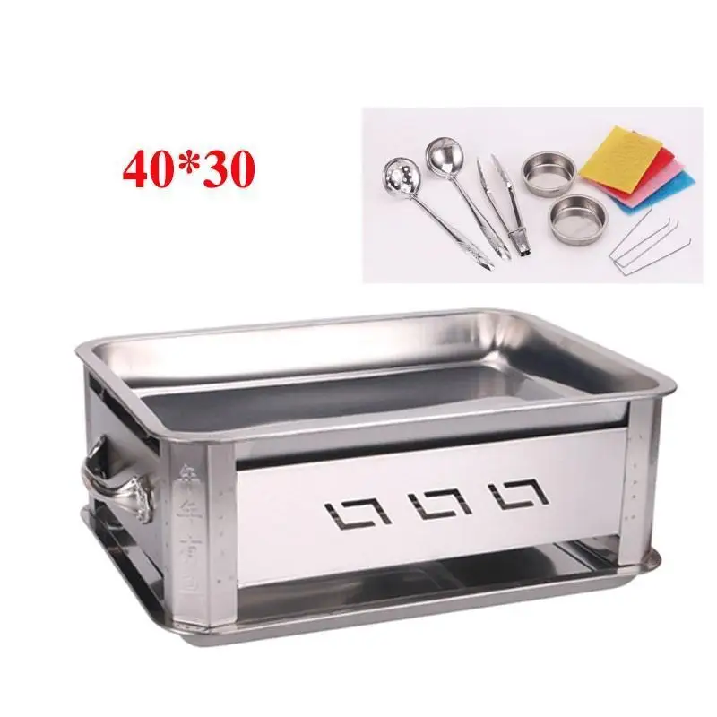 

Mangal Izgara Griller Grille Mini barbacoa De Carbon For Outdoor Bbq Commercial Grill Churrasqueira Seafood Fish Barbecue Plate