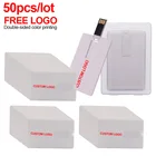 USB-флеш-накопитель с логотипом на заказ, 163264 ГБ, 48 ГБ