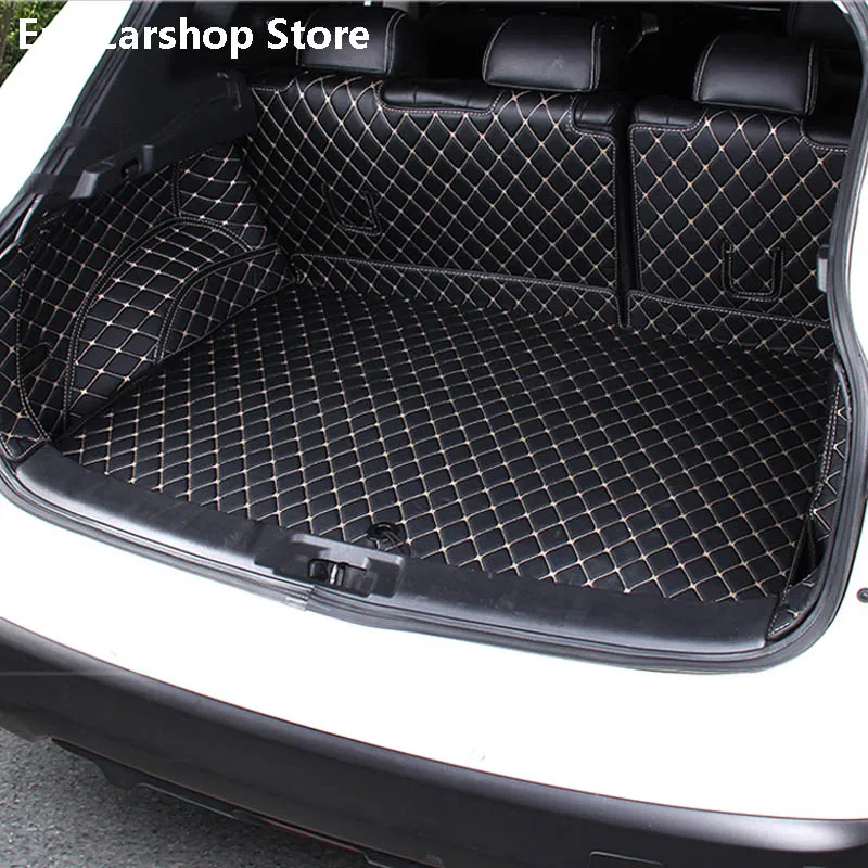 

For Nissan Qashqai J11 2021 2020 2019 Car All Inclusive Rear Trunk Mat Car Boot Liner Tray Rear Trunk Cover 2018 2017 2016 2015