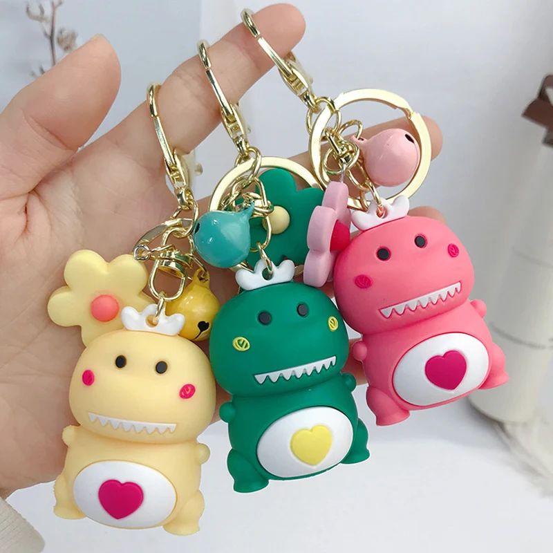 Креативный большой рот брелок для ключей динозавры тренд Мультфильм школьная