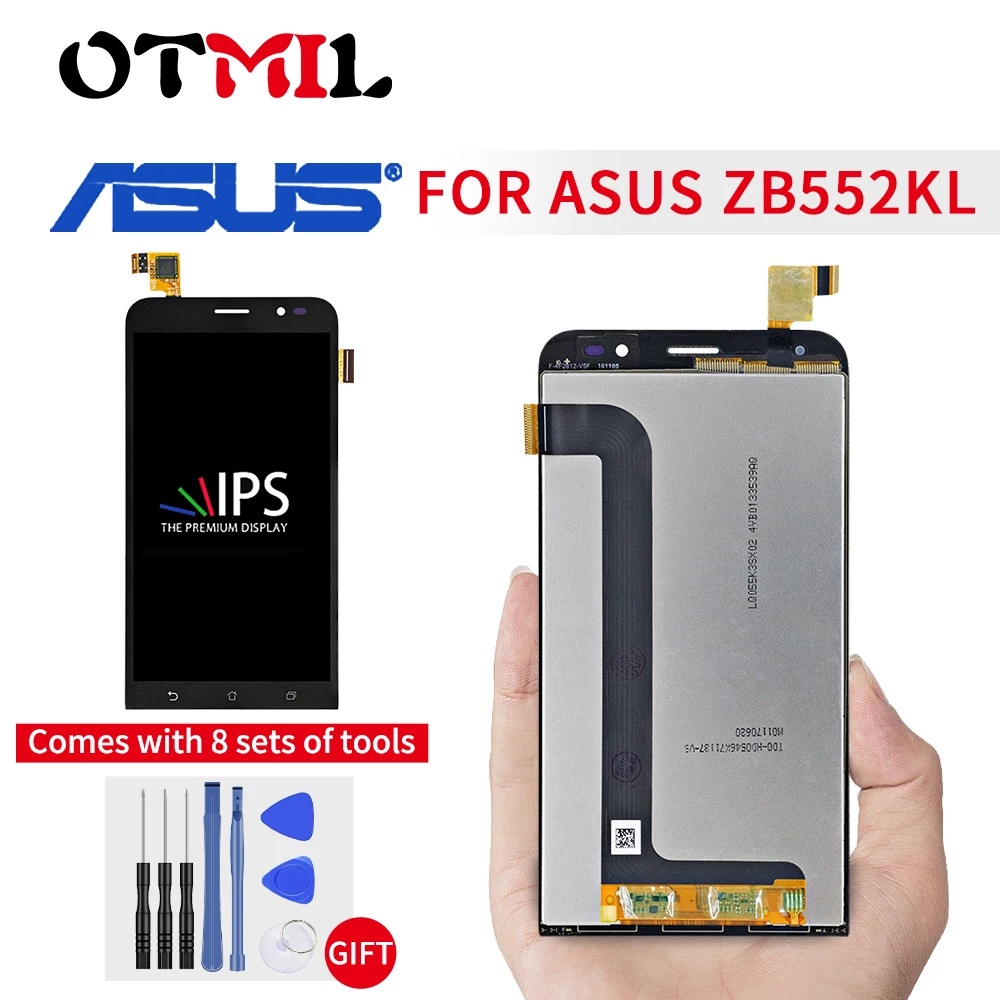 5 &quotОригинальный дисплей для Asus Zenfone GO ZB552KL X007D lcd сенсорный экран с рамкой Замена