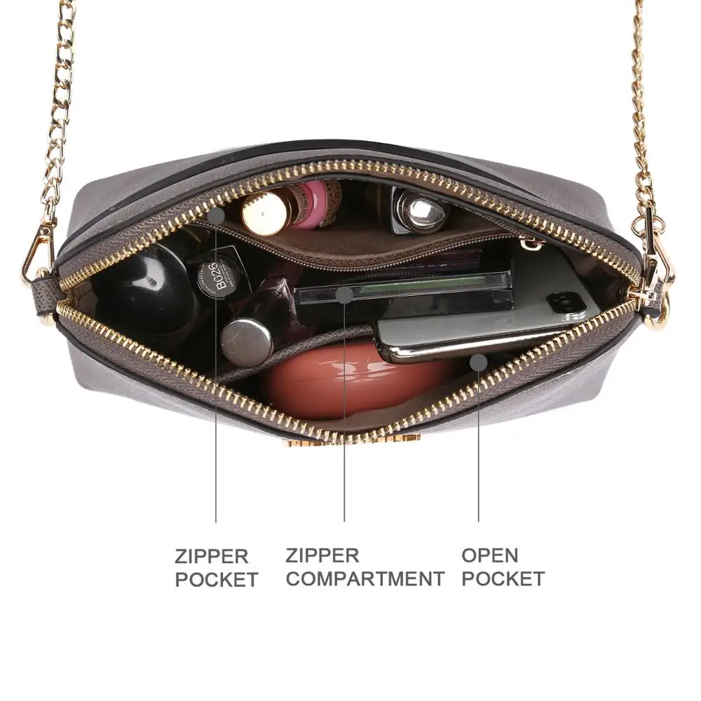 AMELIE GALANTI сумка через плечо для женщин металлическая молния не легко повредить