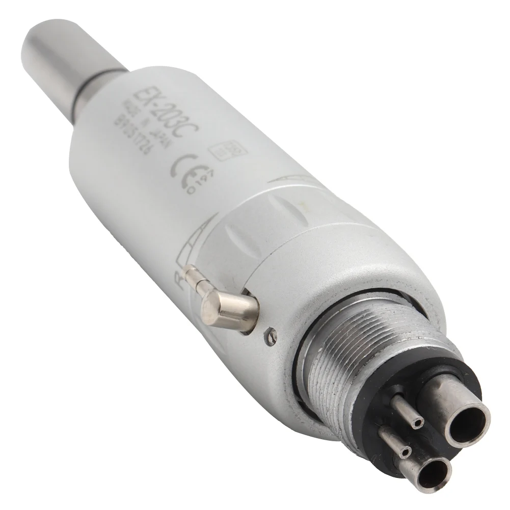 EX203C стоматологический прямой нос с косым углом пуш ап пневматический двигатель 4