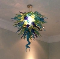 free shipping multi color mini size customized hand blown glass chandelier